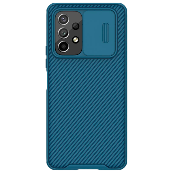 Husă pentru smartphone Samsung Galaxy A53 5G Nillkin/ Back/ PC/ Blue photo 1
