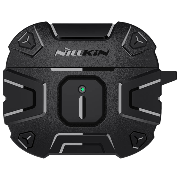 Husă pentru căști Apple AirPods 3 (Explorer Case Knight) Nillkin/ TPU/ Black photo 1
