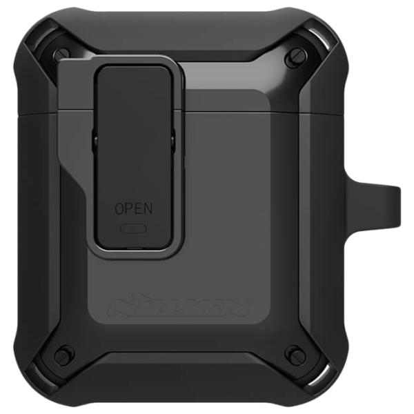 Чехол для наушников Apple AirPods 1/ 2 (Bounce Case) Nillkin/ PC/ TPU/ Черный photo 1 Чехол для наушников Apple AirPods 1/ 2 (Bounce Case) Nillkin/ PC/ TPU/ Черный photo 1
