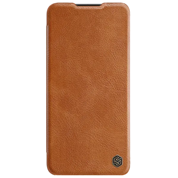 Husă pentru smartphone Samsung Galaxy A73 Nillkin/ Flip Cover/ Piele/ Brown photo 1