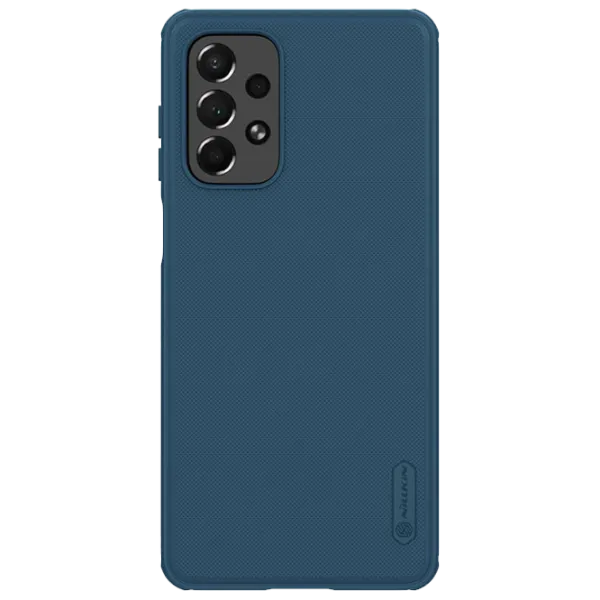Husă pentru smartphone Samsung Galaxy A73 Nillkin/ Back/ PC/ Blue photo 1