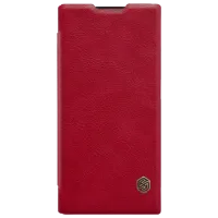 Чехол для смартфона Xiaomi Redmi Note 11 Pro Nillkin/ Flip Cover/ Кожа/ Красный