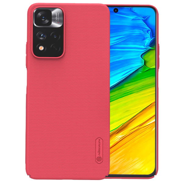 Чехол для смартфона Xiaomi Redmi Note 11 Pro Nillkin/ Back/ PC/ Красный photo 1 Чехол для смартфона Xiaomi Redmi Note 11 Pro Nillkin/ Back/ PC/ Красный photo 1