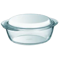 Кастрюля Pyrex 204A000 2.1 л Термостойкое стекло/ Прозрачный