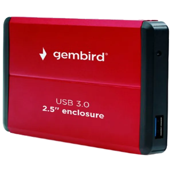 Carcasă externă pentru HDD Gembird EE2-U3S-2-R USB 3.0/ Red photo 1
