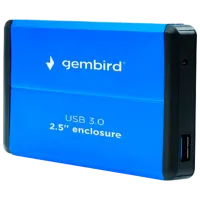 Внешний корпус для HDD Gembird EE2-U3S-2-B USB 3.0/ Синий