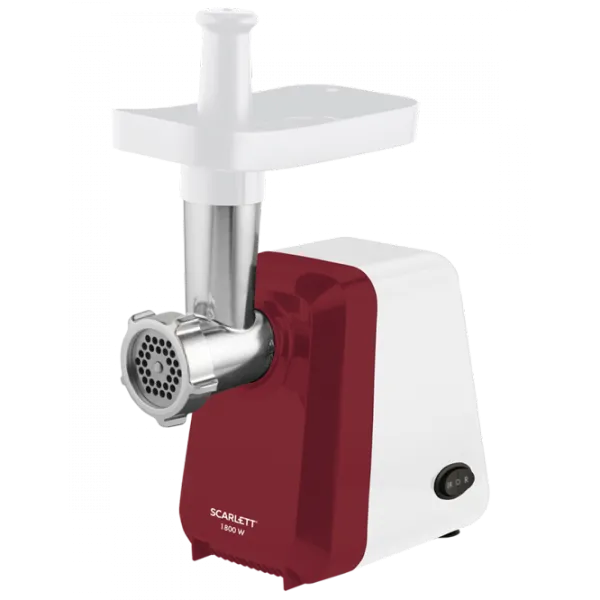 Mașină de tocat carne Scarlett SC-MG45S62 1800 W/ 2 kg/ min/ Red photo 1