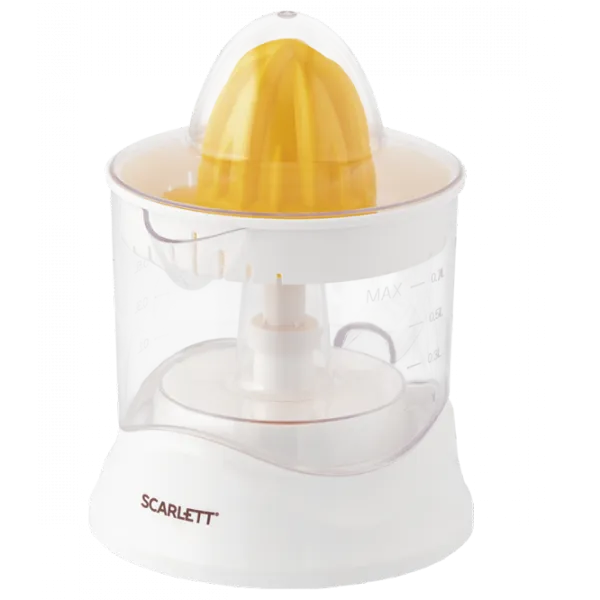 Storcator de fructe Scarlett SC-JE50C02 Pentru citrice/ 25 W/ Yellow White photo 1