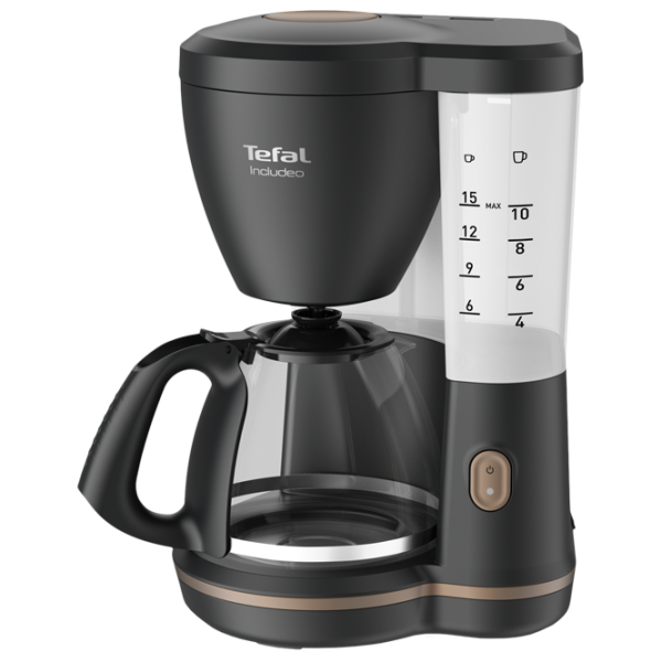 Кофеварка Tefal CM533811 Капельная/ 1.25 л/ Черный photo 1
