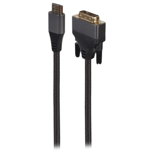 Cablu video Cablexpert HDMI + DVI 1.8 m/ Black photo 1
