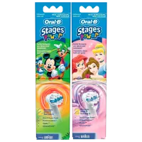 Rezervă pentru periuțe de dinți Braun EB10-2K Pentru copii/ White