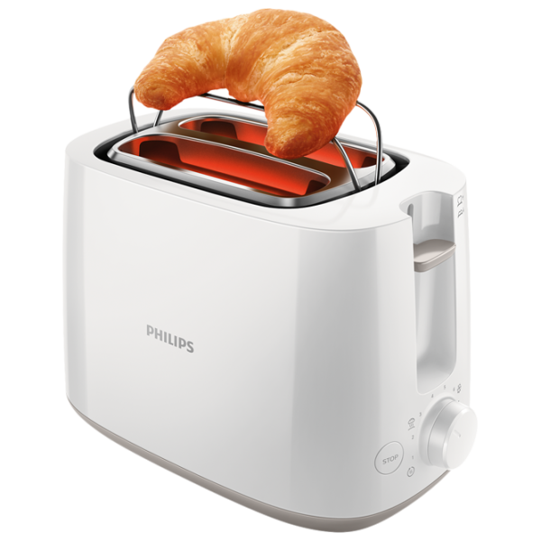Toster Philips HD2581/ 00 Mecanic/ 900 W/ White photo 1