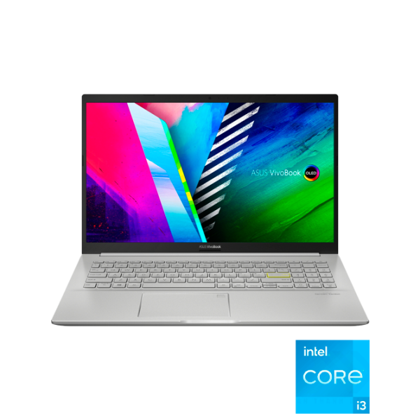Asus VivoBook 15 OLED K513EA Core i3 1125G4/ 8 GB/ 256 GB/ VGA Integrată/ Silver photo 1 Asus VivoBook 15 OLED K513EA Core i3 1125G4/ 8 GB/ 256 GB/ VGA Integrată/ Silver photo 1