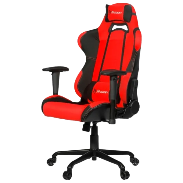 Игровое кресло Arozzi Verona V2 Черный Красный photo 1