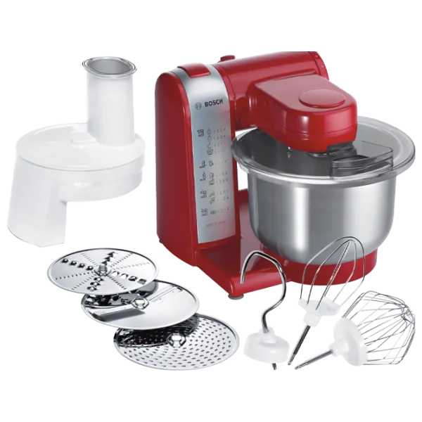 Mașină de bucătărie Bosch MUM48R1 600 W/ Red photo 1