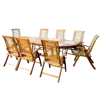 Набор мебели для террасы Hecht Royal Set Дерево/ Коричневый