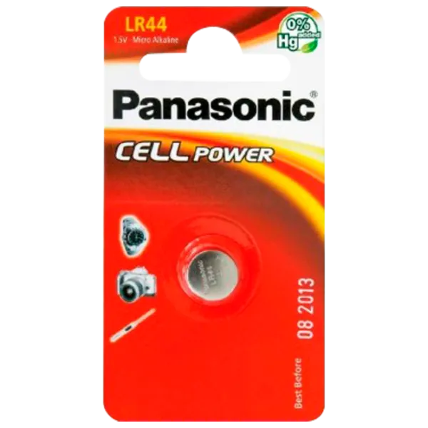 Baterie Panasonic Lithium LR-44EL 1.5 V/ 1 buc. photo 1