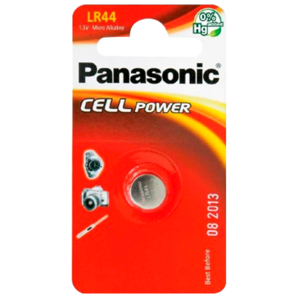 Baterie Panasonic Lithium LR-44EL 1.5 V/ 1 buc. photo 1