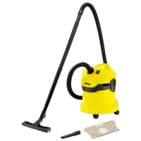 Промышленный пылесос KARCHER WD 2 1.629-783.0 1000 Вт / Желтый