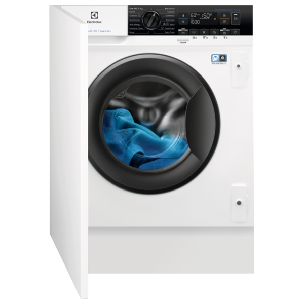 Mașină de spălat cu uscător Electrolux EW7W368SI 8 kg / 1600 rpm / White photo 1