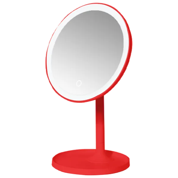 Oglindă de machiaj Xiaomi Youpin Doco Unilateral / Red photo 1