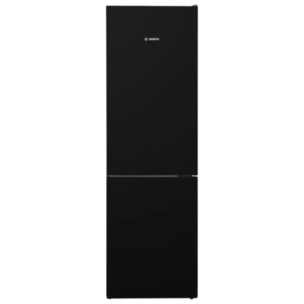 Frigider Bosch KGV36VBEAS cu congelator jos 308 l / 186 cm / Black photo 1