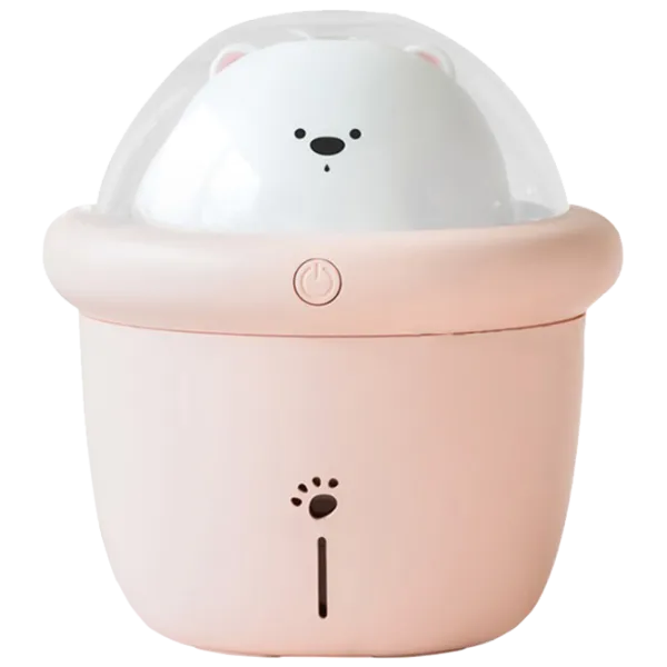 Umidificator de aer Cute Pet Space Bear WT-H46 Tradițional/ Pink photo 1