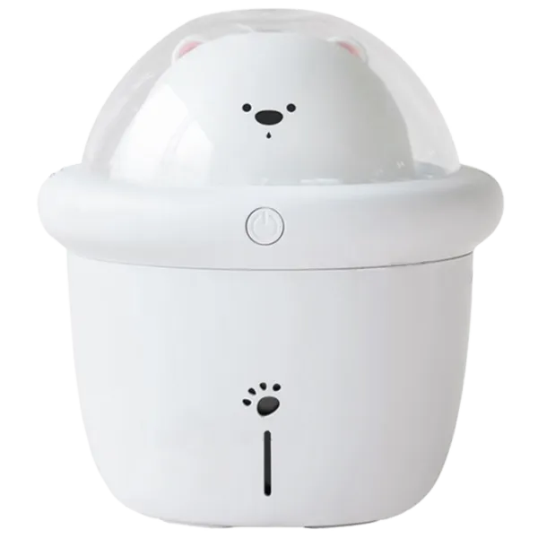 Umidificator de aer Cute Pet Space Bear WT-H46 Tradițional/ White photo 1