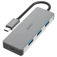 Adaptor Hub Hama 200105 Silver