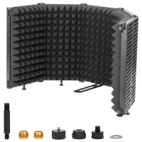 Звукоизоляционный экран для микрофона Boya BY-RF5P Черный