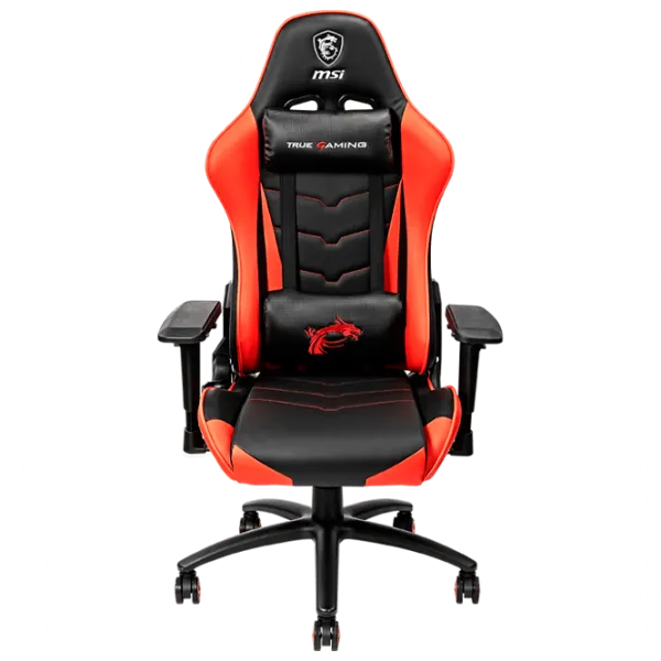 Игровое кресло MSI MAG CH120 Оранжевый Черный photo 1