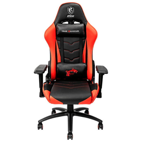 Игровое кресло MSI MAG CH120 Оранжевый Черный photo 1