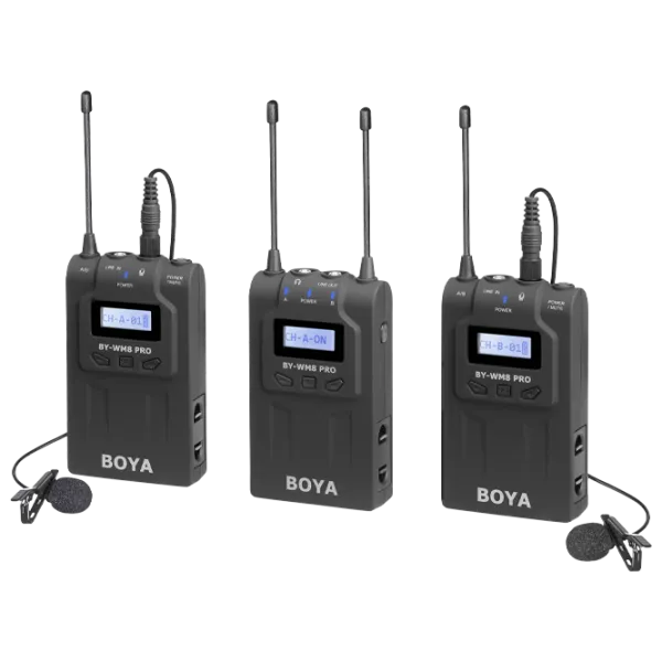 Microfon Boya BY-WM8 PRO-K2 Black photo 1