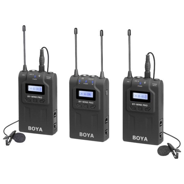 Microfon Boya BY-WM8 PRO-K2 Black photo 1