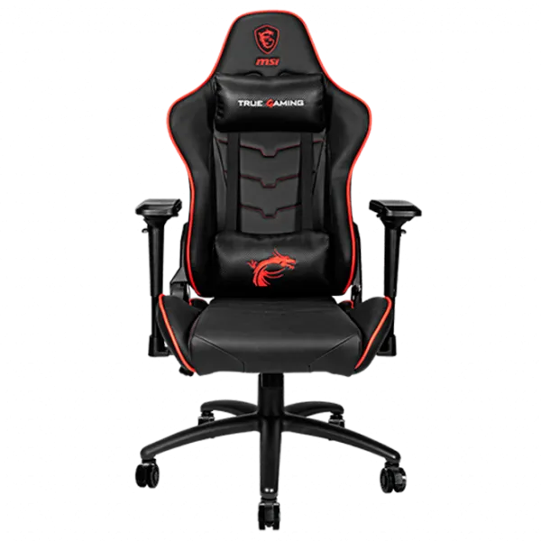 Игровое кресло MSI MAG CH120 X Оранжевый Черный photo 1