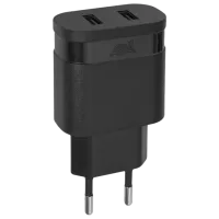 Сетевое зарядное устройство RivaCase PS4122 2.4 А/ Черный