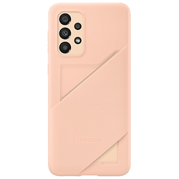 Чехол для смартфона Samsung Galaxy A33 5G Samsung/ Back/ TPU/ Peach Оранжевый photo 1