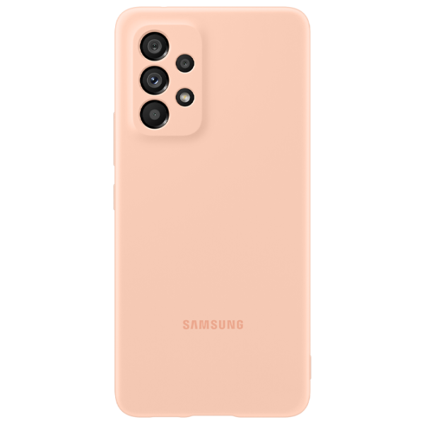 Чехол для смартфона Samsung Galaxy A53 5G Samsung/ Back/ TPU/ Peach Оранжевый photo 1