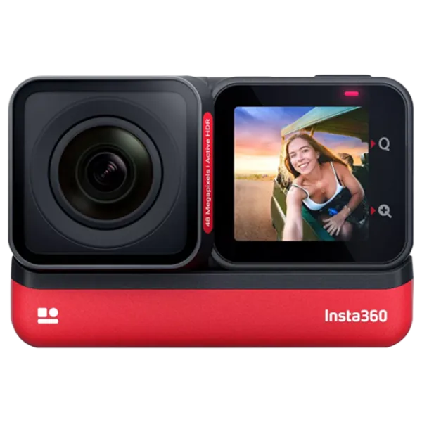 Экшн-камера Insta360 ONE RS Twin Edition 48 МП / 1445 мАч / Черный photo 1