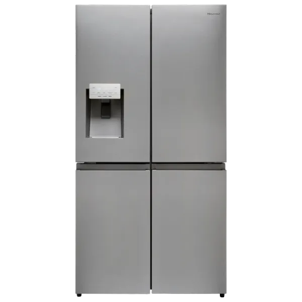 Frigider Hisense RQ760N4AIF cu congelator jos 585 l / 178.5 cm / Inox photo 1