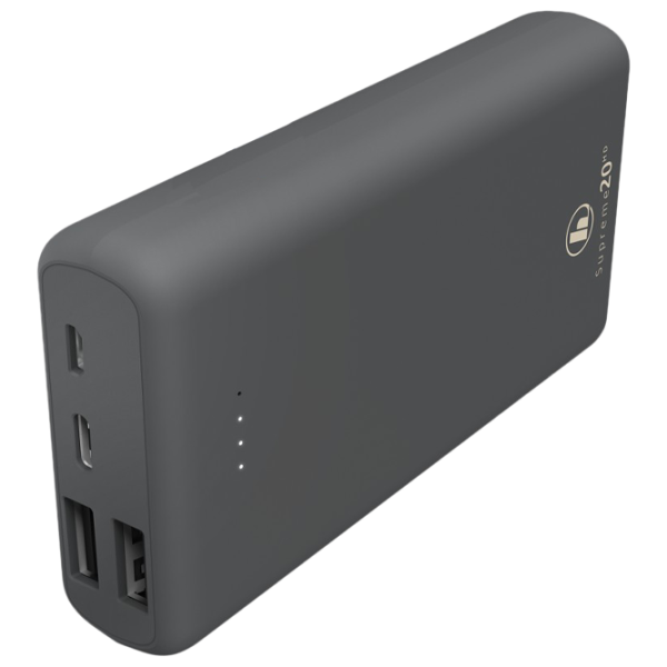 Power Bank Hama Supreme 20HD 20000 мАч/ Серый photo 1 Power Bank Hama Supreme 20HD 20000 мАч/ Серый photo 1