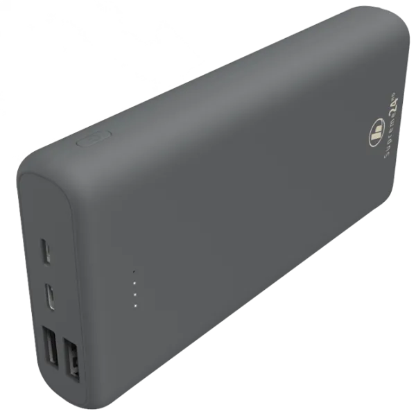 Power Bank Hama Supreme 20HD 20000 mAh/ 187292/ Gray photo 1 Power Bank Hama Supreme 20HD 20000 mAh/ 187292/ Gray photo 1