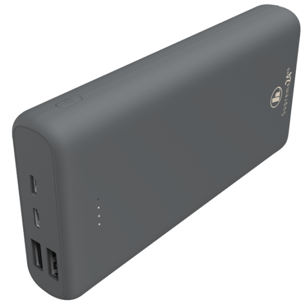 Power Bank Hama Supreme 20HD 20000 mAh/ 187292/ Gray photo 1 Power Bank Hama Supreme 20HD 20000 mAh/ 187292/ Gray photo 1
