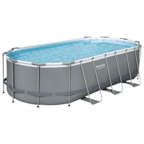 Piscină Bestway 56710BW 13430 l/ Cu cadru/ Gray photo 1 Piscină Bestway 56710BW 13430 l/ Cu cadru/ Gray photo 1