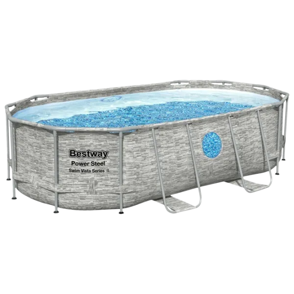 Бассейн Bestway 56714BW 7250 л/ Каркасный/ Серый photo 1 Бассейн Bestway 56714BW 7250 л/ Каркасный/ Серый photo 1