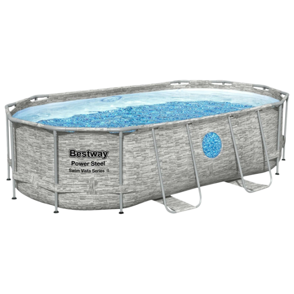 Бассейн Bestway 56714BW 7250 л/ Каркасный/ Серый photo 1 Бассейн Bestway 56714BW 7250 л/ Каркасный/ Серый photo 1