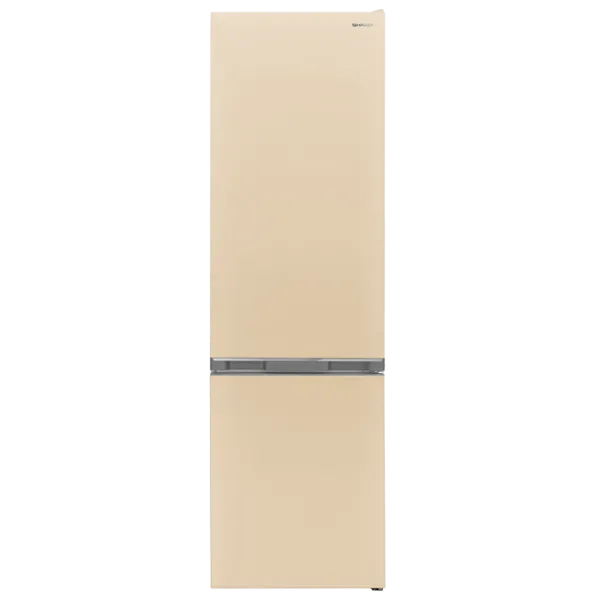 Frigider SHARP SJ-BA05DMXJE-EU cu congelator jos 270 l / 180 cm / Beige photo 1