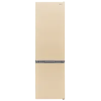 Холодильник SHARP SJ-BA05DMXJE-EU с нижней морозильной камерой 270 л / 180 cm / Бежевый