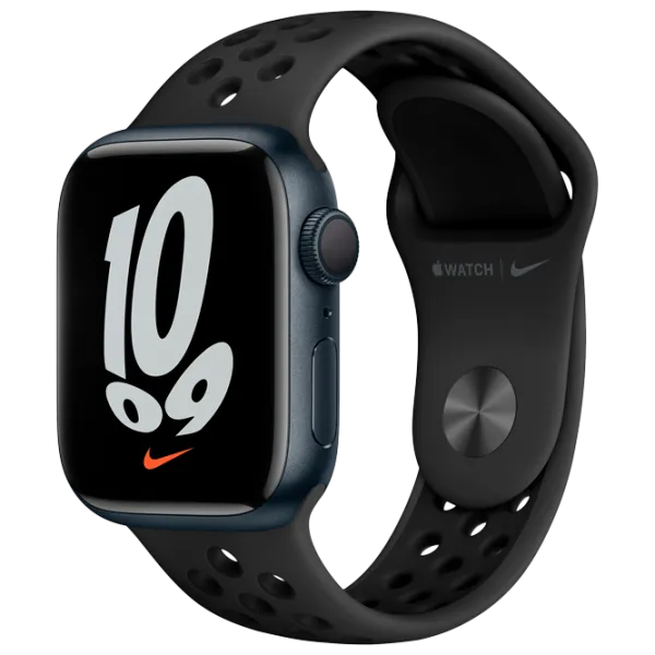 Ceas inteligent Apple Watch Series 7 Nike MKN43/ Black photo 1