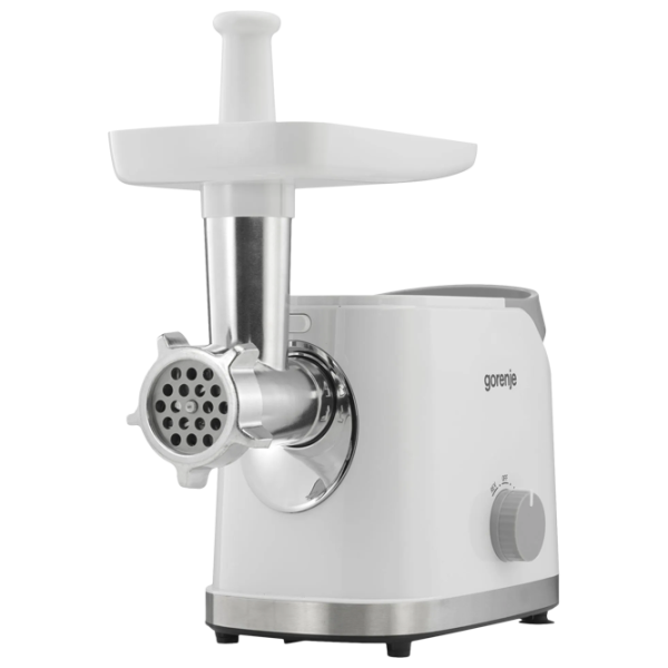 Mașină de tocat carne Gorenje MG1802SJW 1800 W/ 2.1 kg/ min/ White photo 1